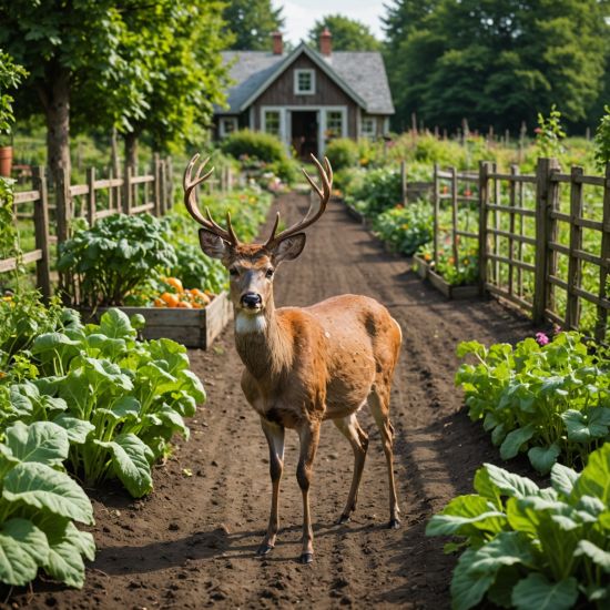 Keeping Deer Out of Your Vegetable Garden